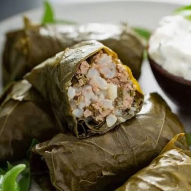STUFFED GRAPE LEAVES APPETIZER (6).